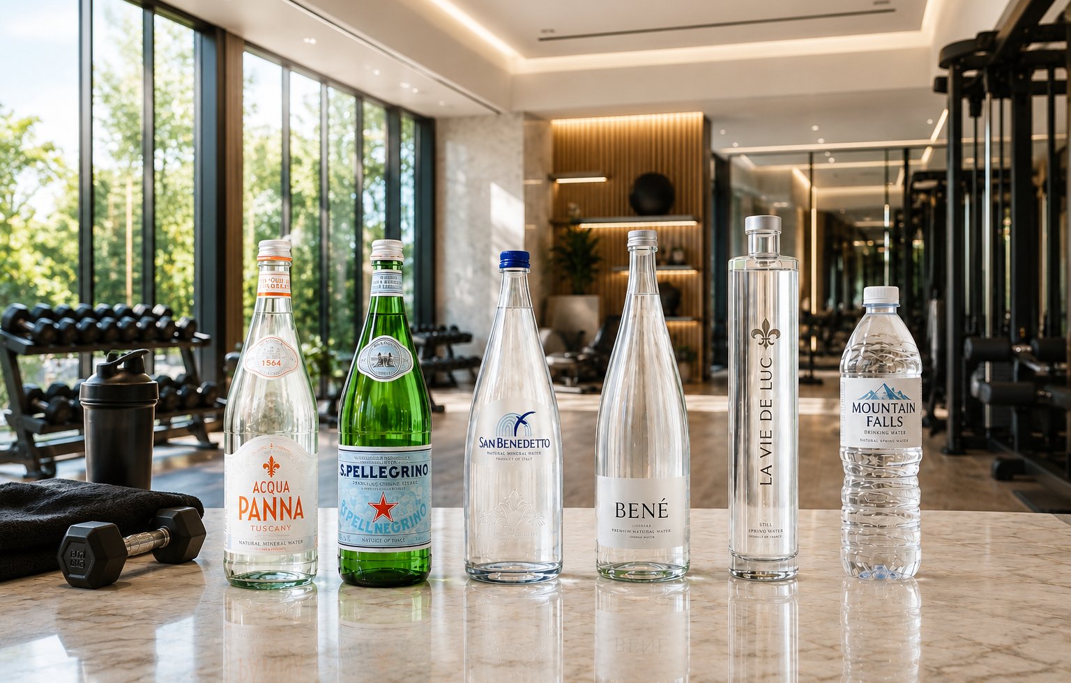 Curated waters for premium golf club service