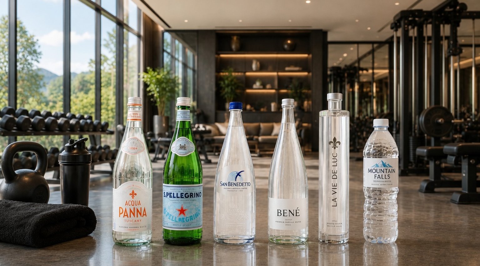 Premium hydration for padel courts and club bars